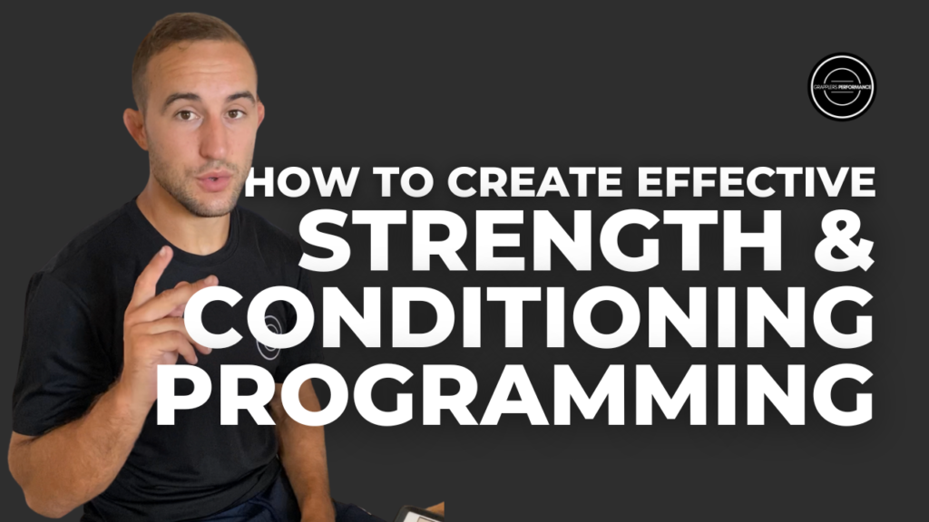 How to create effective strength & conditioning program