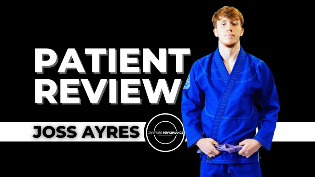 Joss Ayres BJJ success story with Grapplers Performance